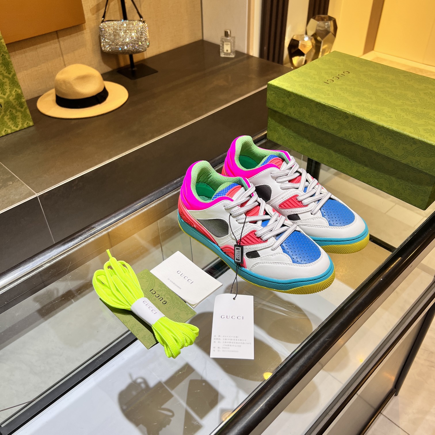Gucci 2022 Low-Top Sneakers Multicolor