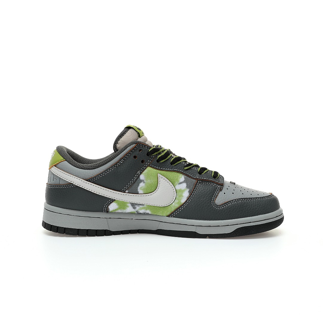 Nike SB Dunk Low HUF City Pack Sneakers Dark Grey Green