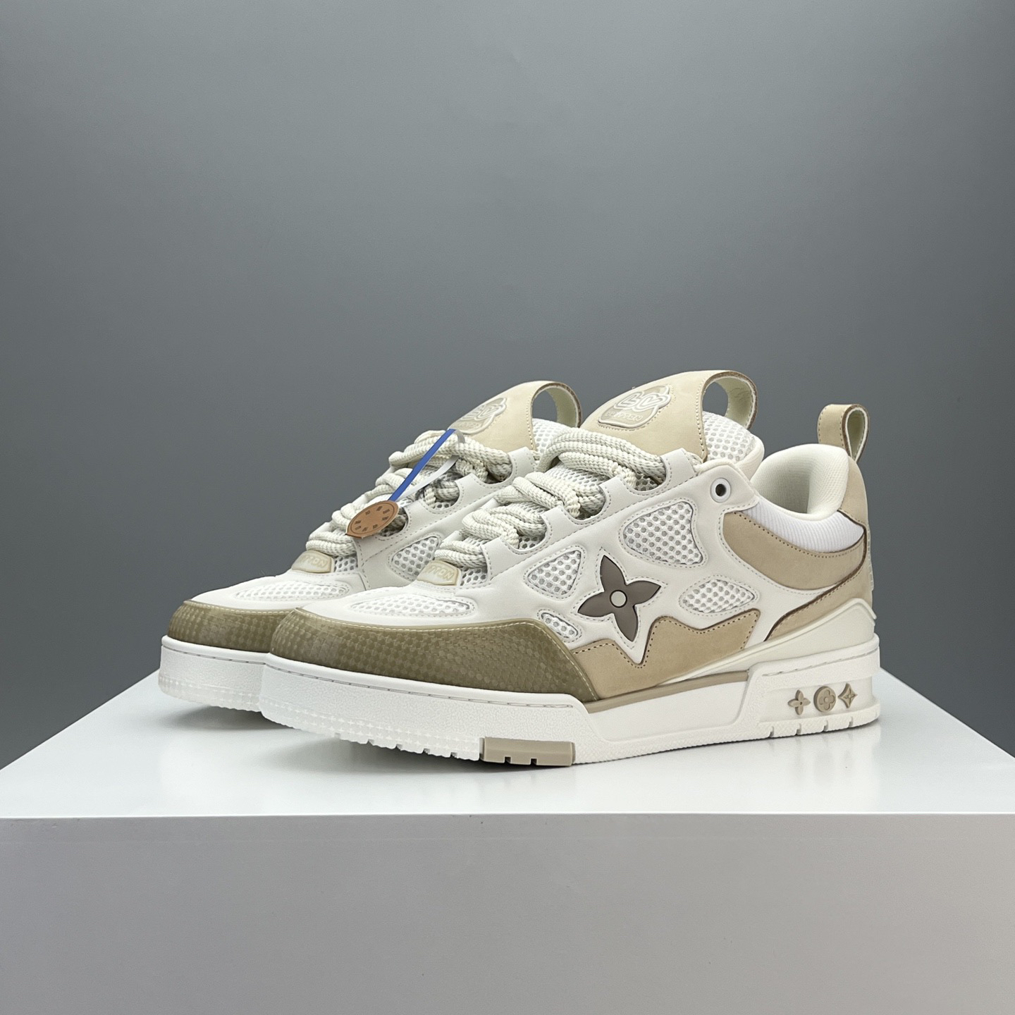 Louis Vuitton LV Trainer Sneaker Beige