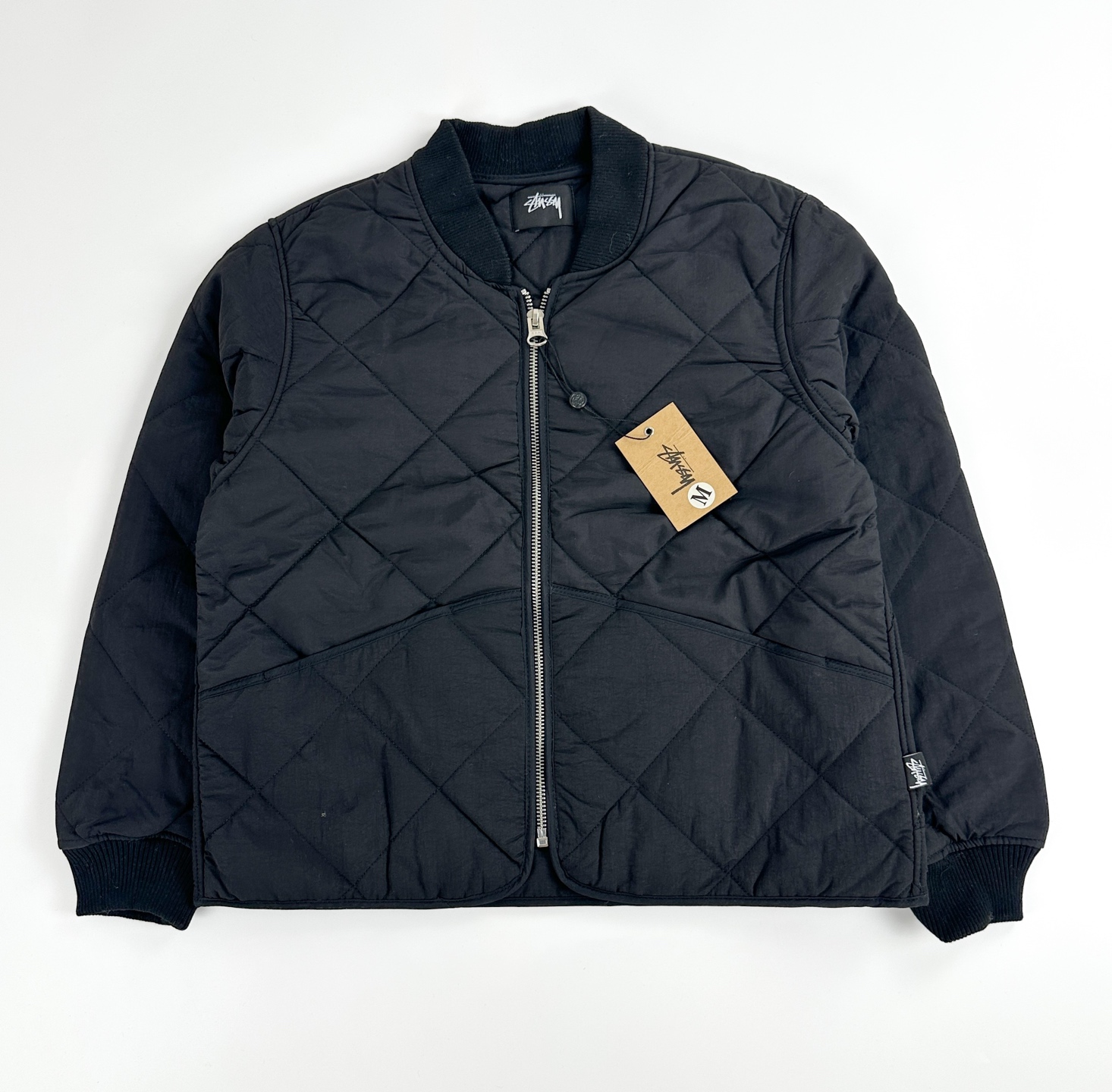 Stussy 8 Ball Quilted Liner Jacket Multi-color