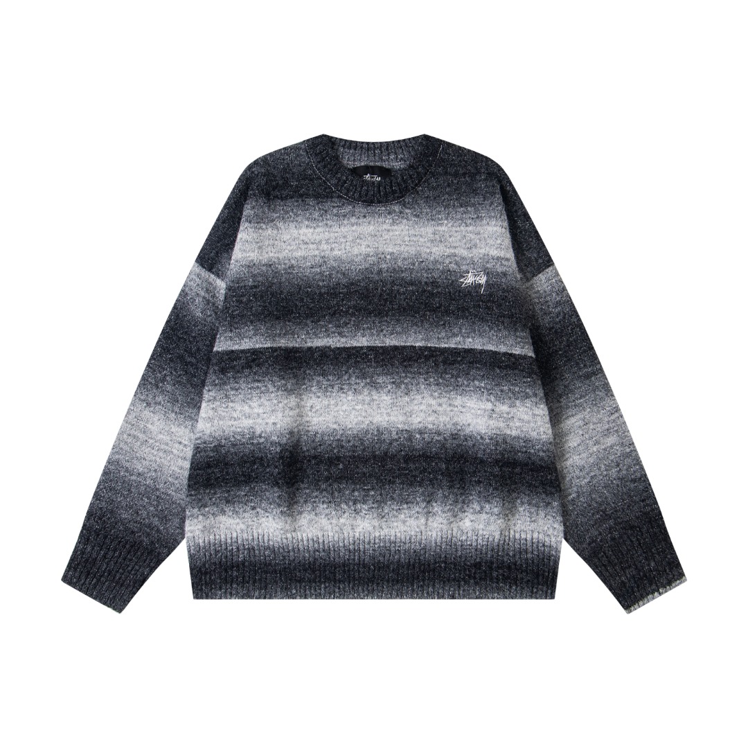 Stussy Gradient Knit Sweater Multicolor