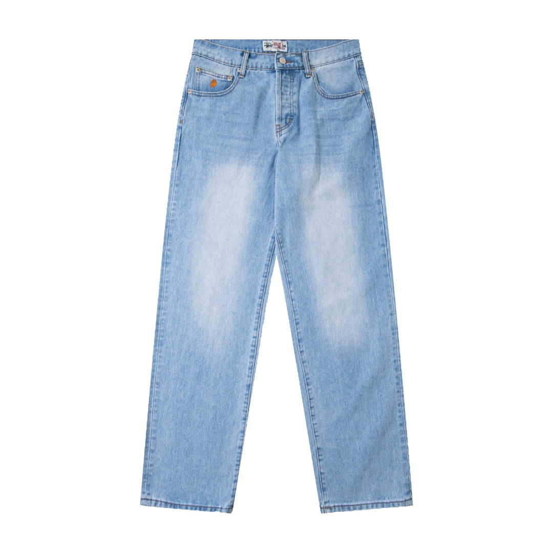 Stussy SS25 Big Ol' Jeans Light Blue
