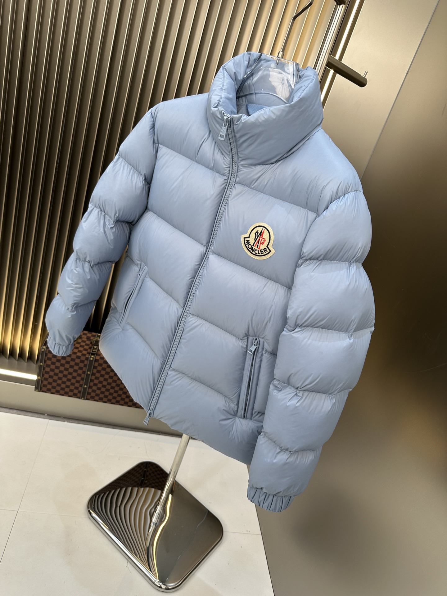 Moncler Citala Down Jacket Light Blue