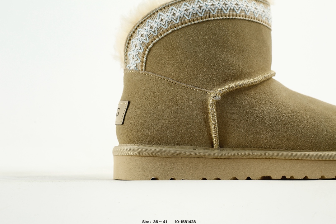 UGG Mini Shearling Boots Sand