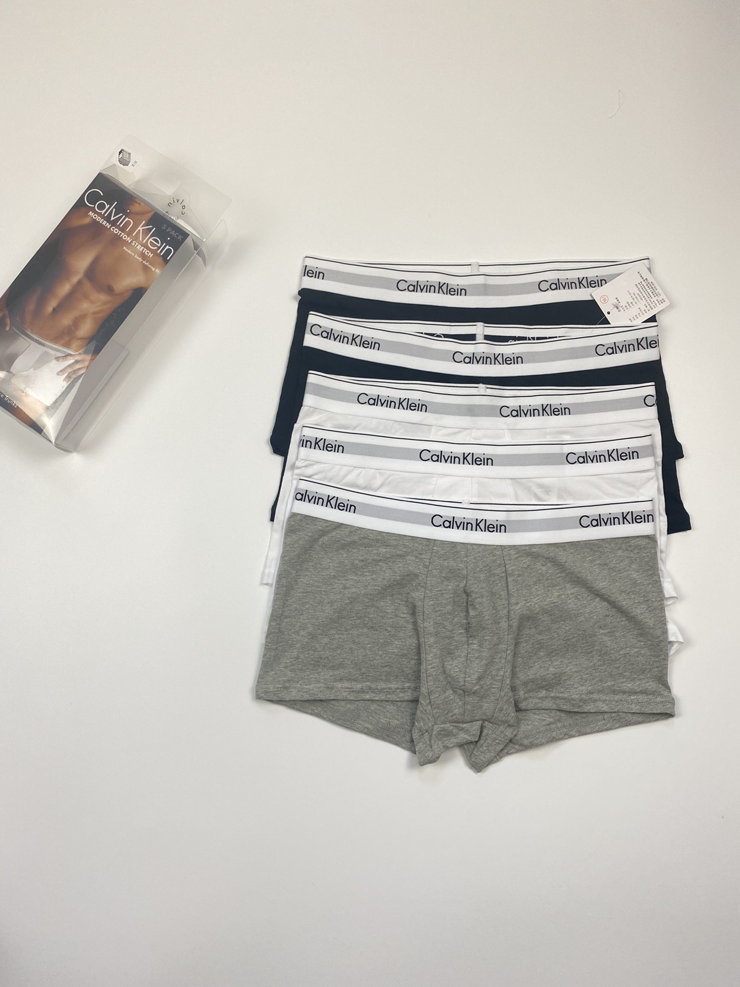 Calvin Klein 5-Pack Low Rise Trunks Multicolor
