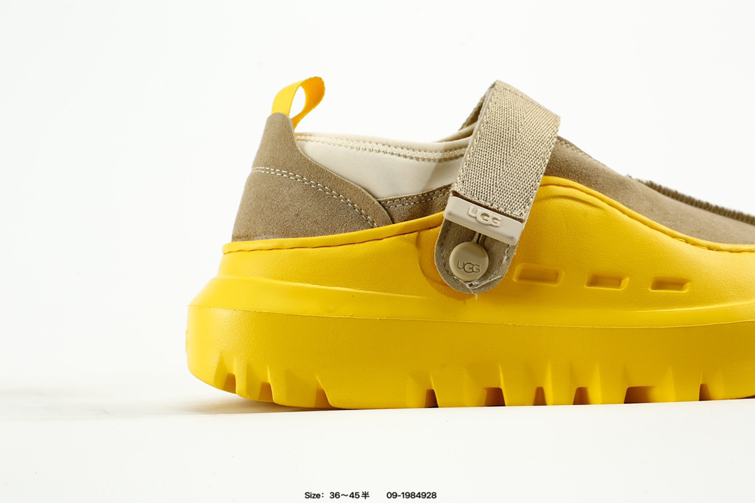 UGG Tasman Lowcut Platform Clog Yellow