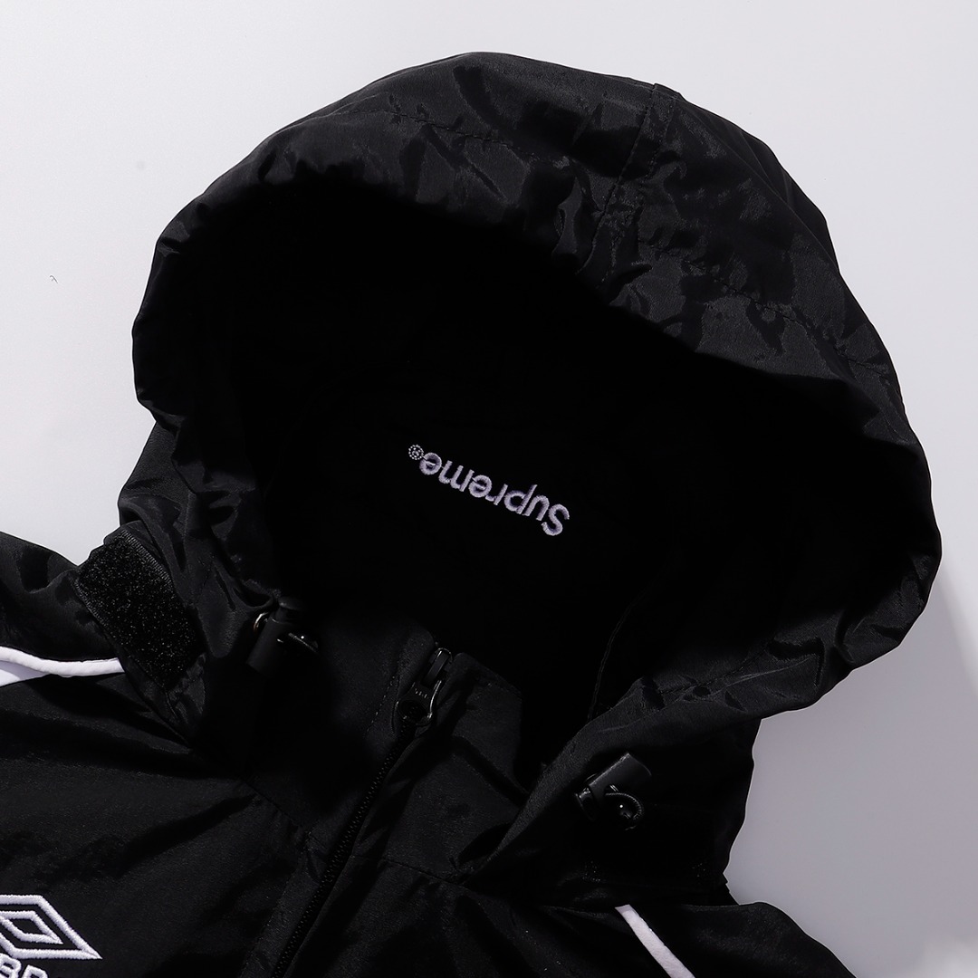 Supreme x Umbro Hooded Track Jacket Black