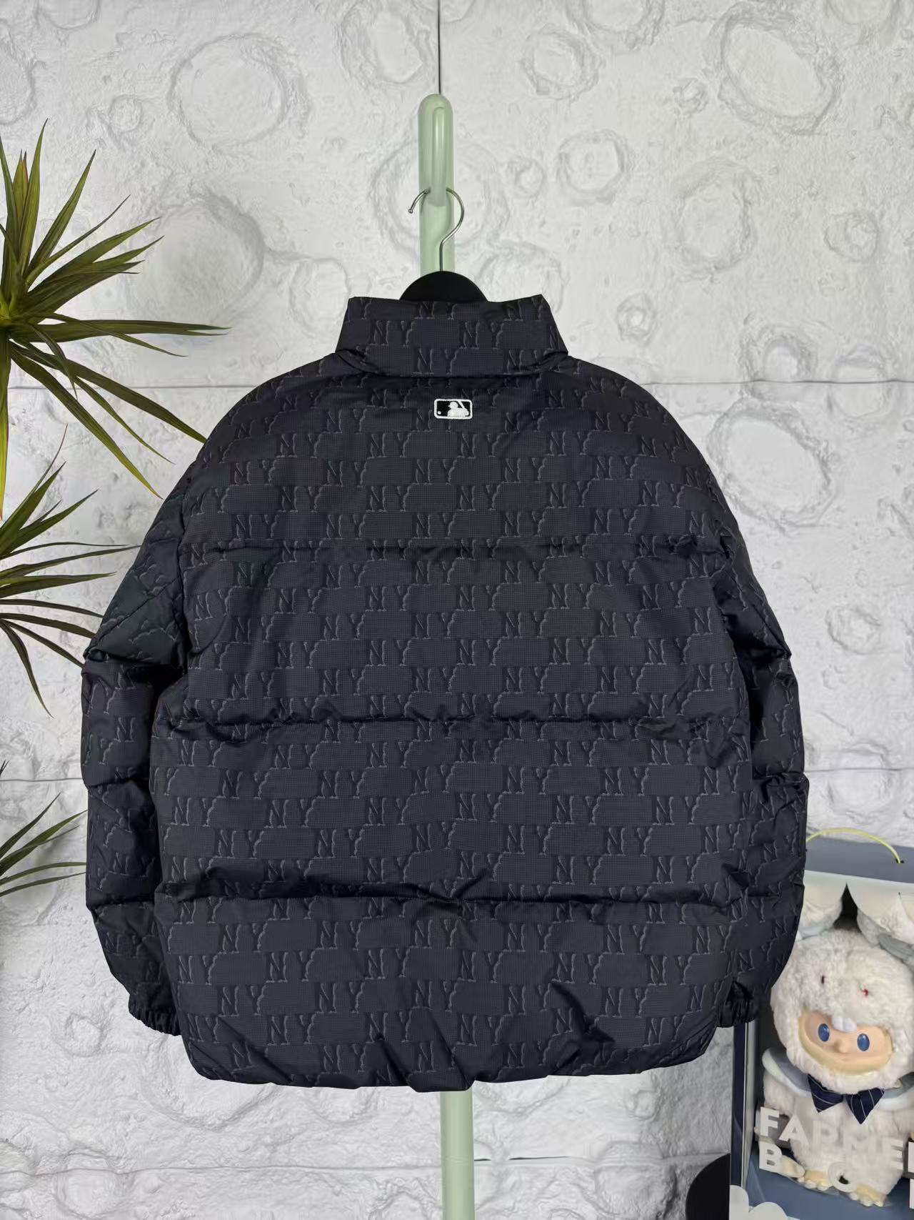 MLB NY Monogram Down Jacket Black