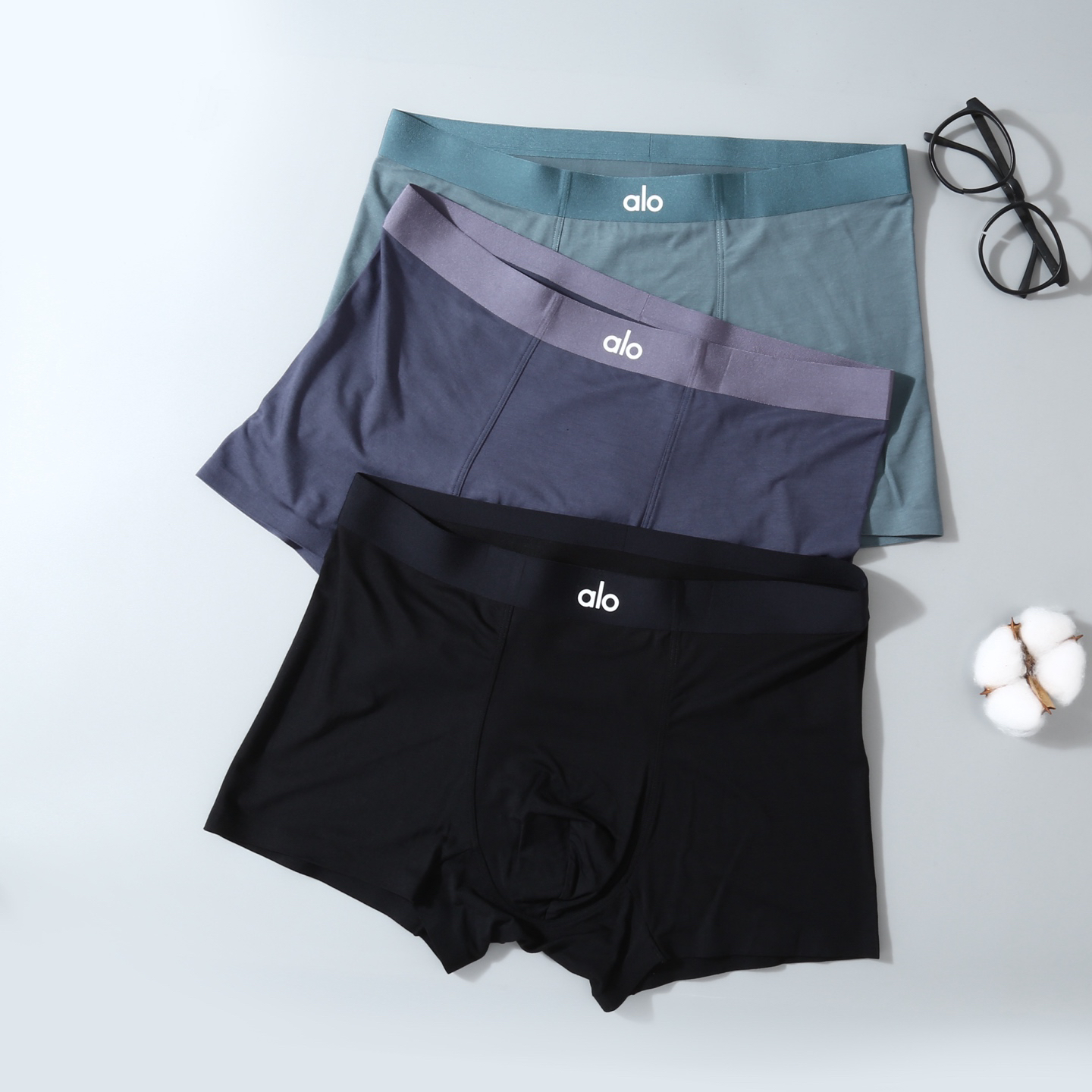 Alo Seamless Modal Boxer Briefs 3-Pack Multicolor