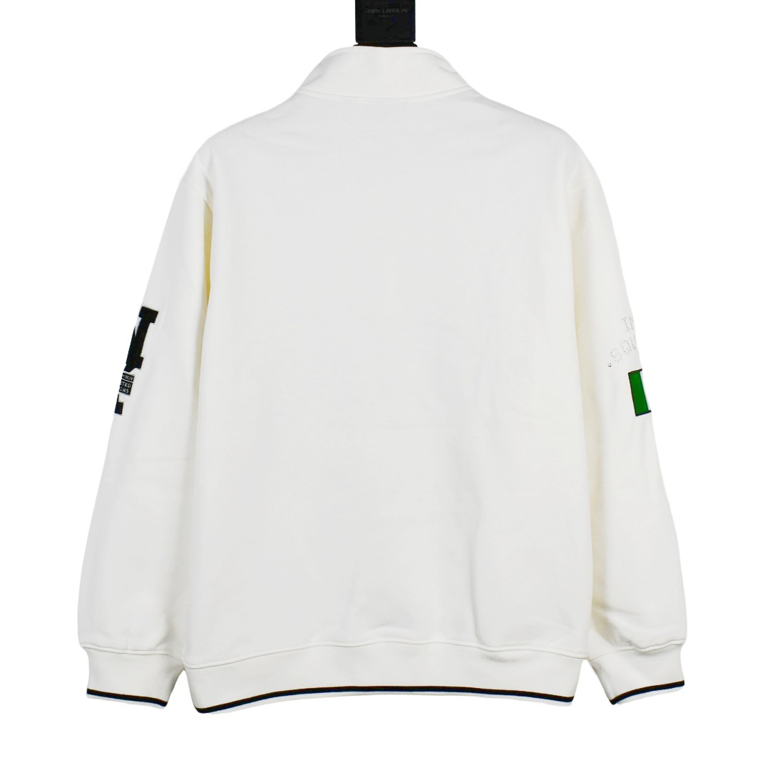 Supreme Milano Half-Zip Fleece White