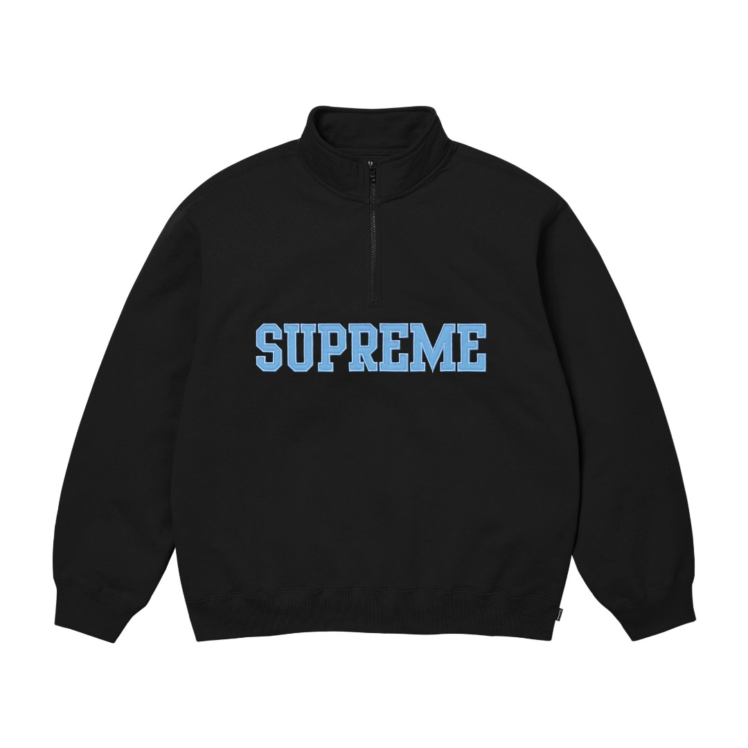 Supreme Collegiate Half Zip Fleece Multi-Color