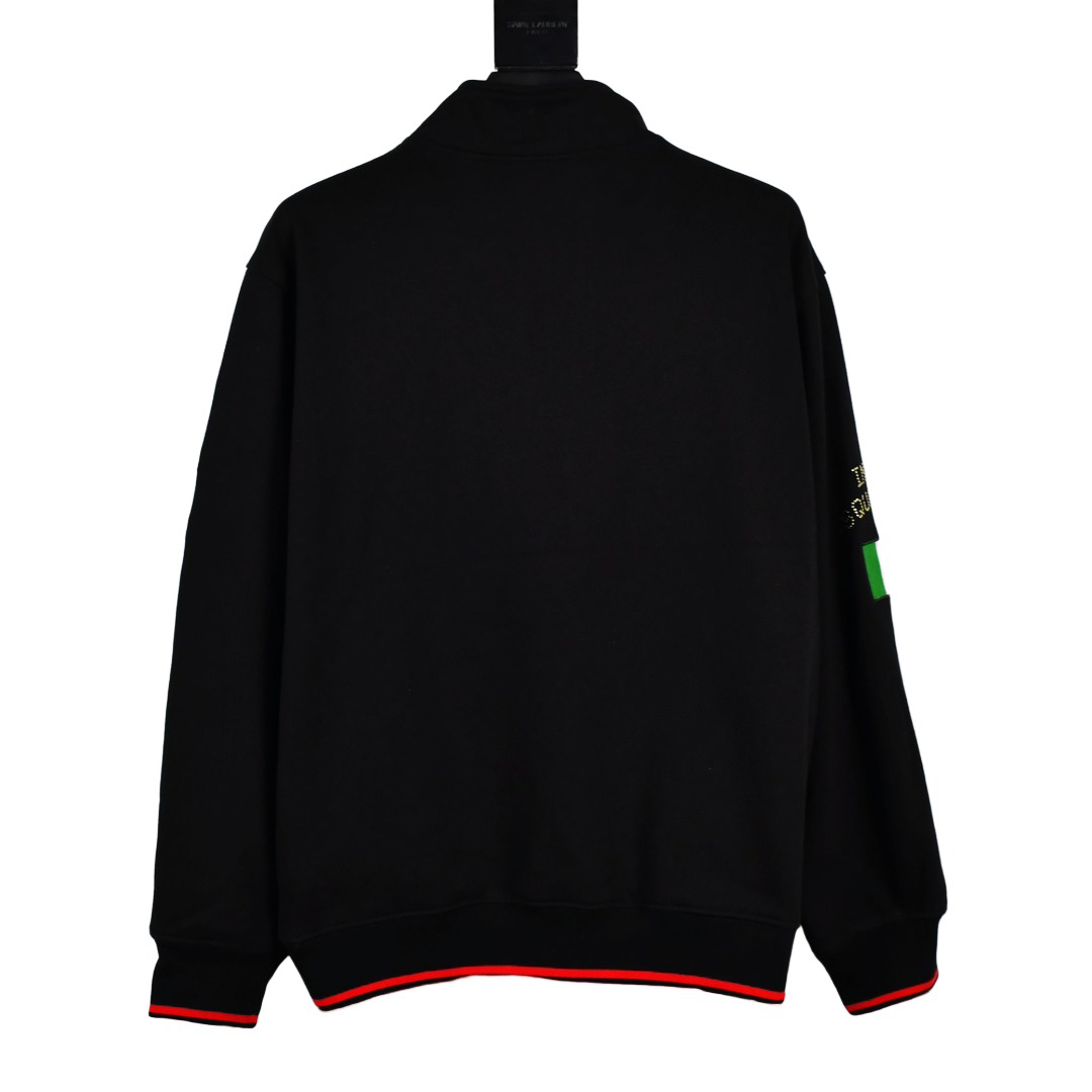 Supreme Milano Half-Zip Hoodie Black