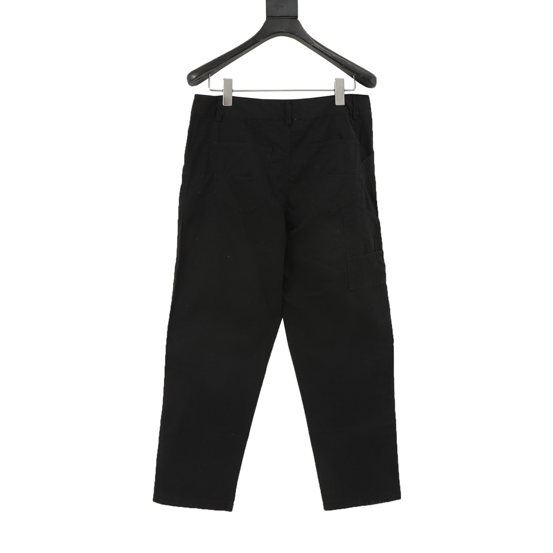 Dior Embroidered Cargo Pants Black
