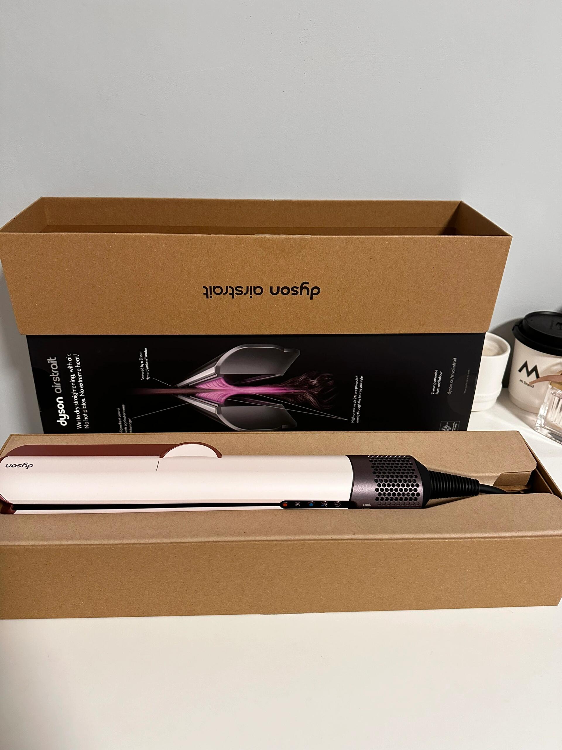 Dyson Airstrait HT01 Wet-to-Dry Hair Straightener Sunset Rose