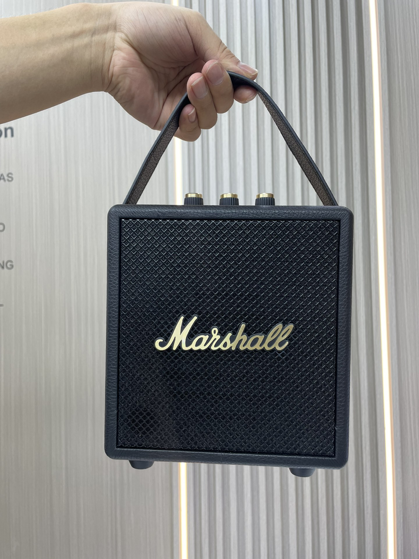Marshall Stockwell II Portable Bluetooth Speaker Black