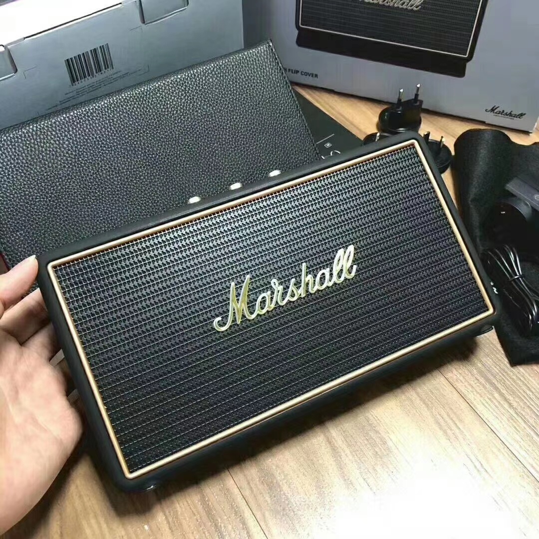 Marshall Stockwell Portable Bluetooth Speaker Black