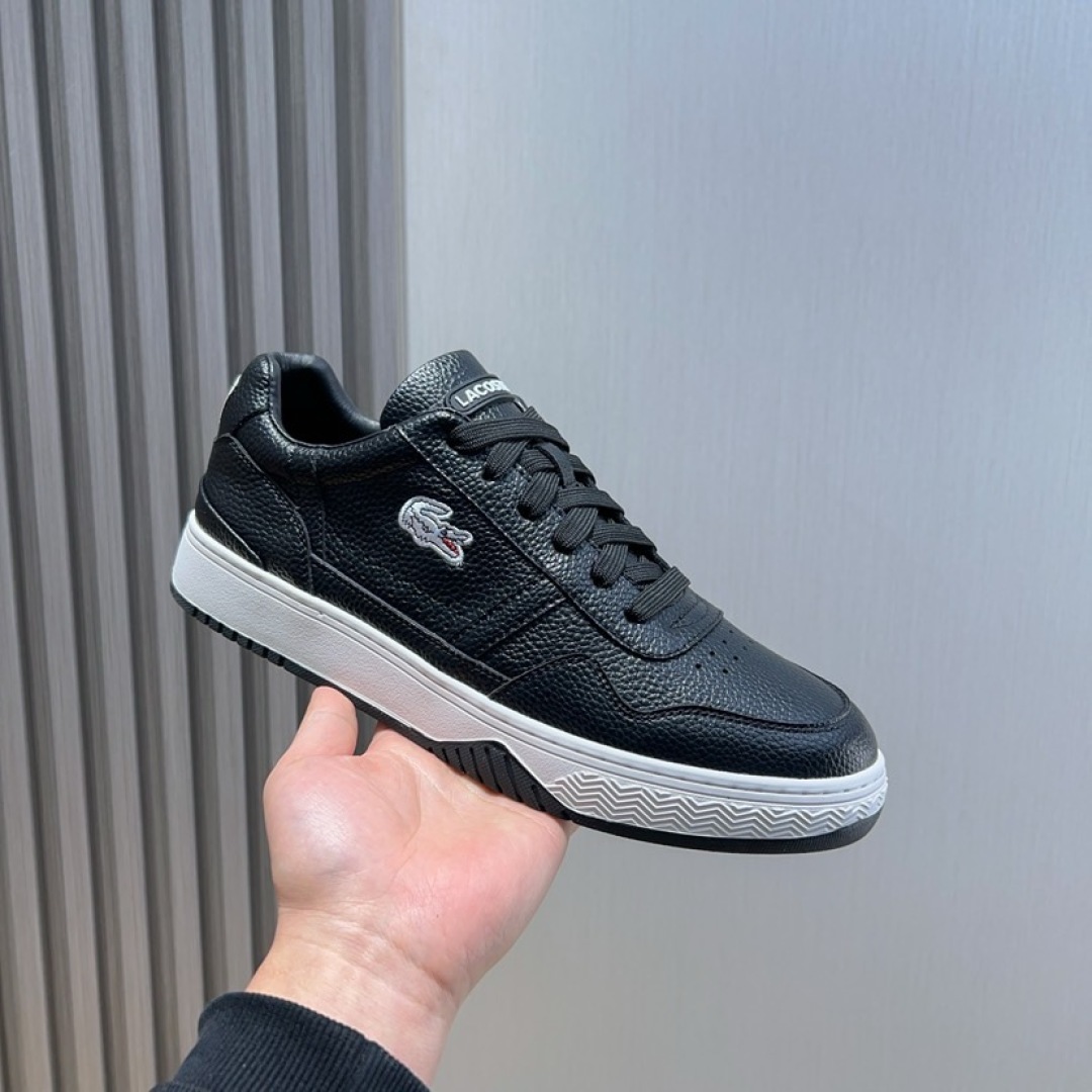 Lacoste Classic Leather Casual Sneakers Black