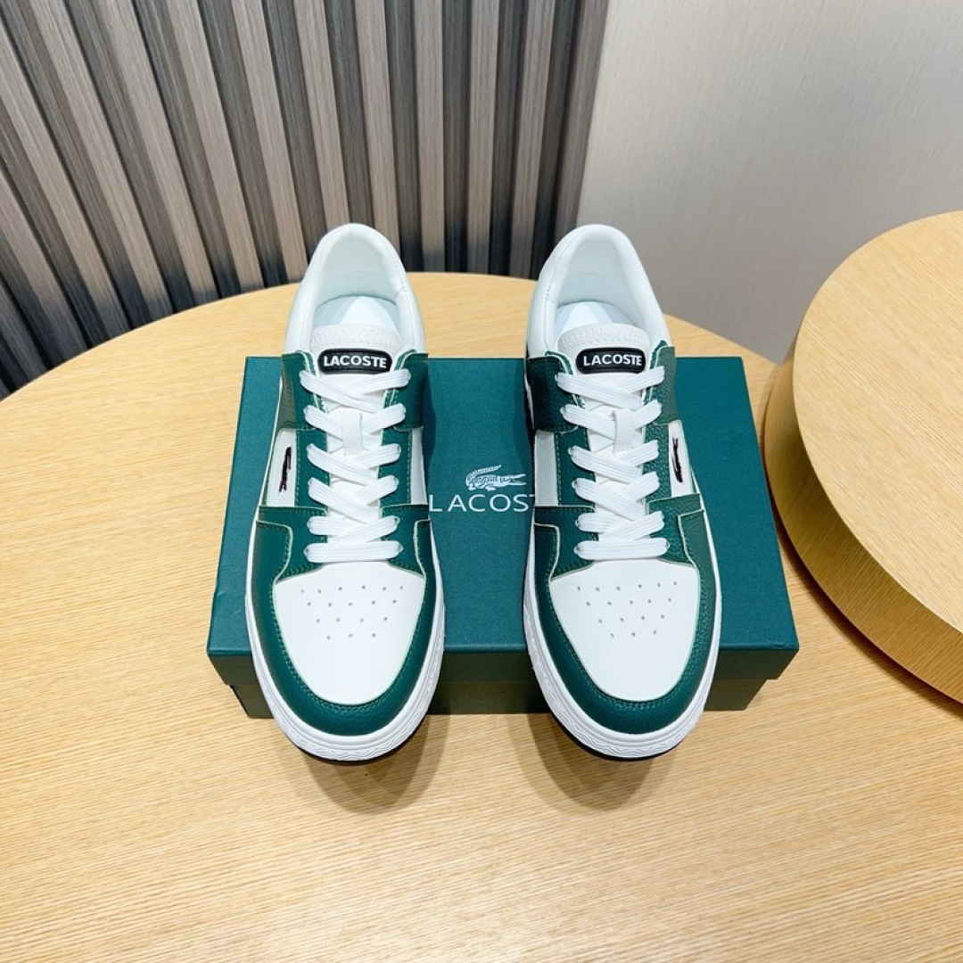 Lacoste Classic Leather Casual Sneakers Green/White