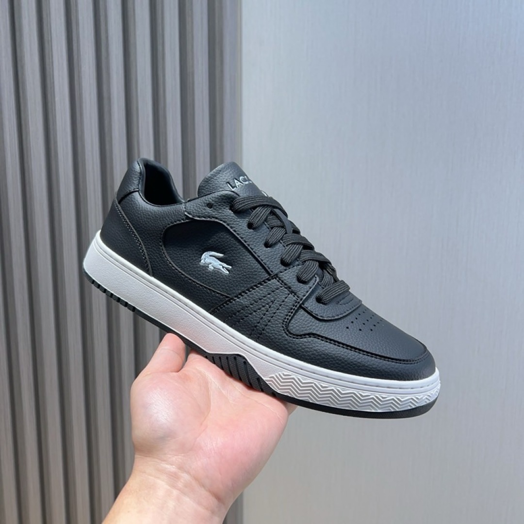 Lacoste Classic Leather Casual Sneakers Black