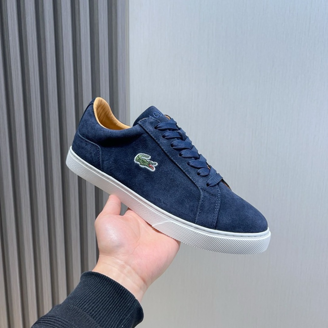 Lacoste Classic Leather Casual Sneakers Navy