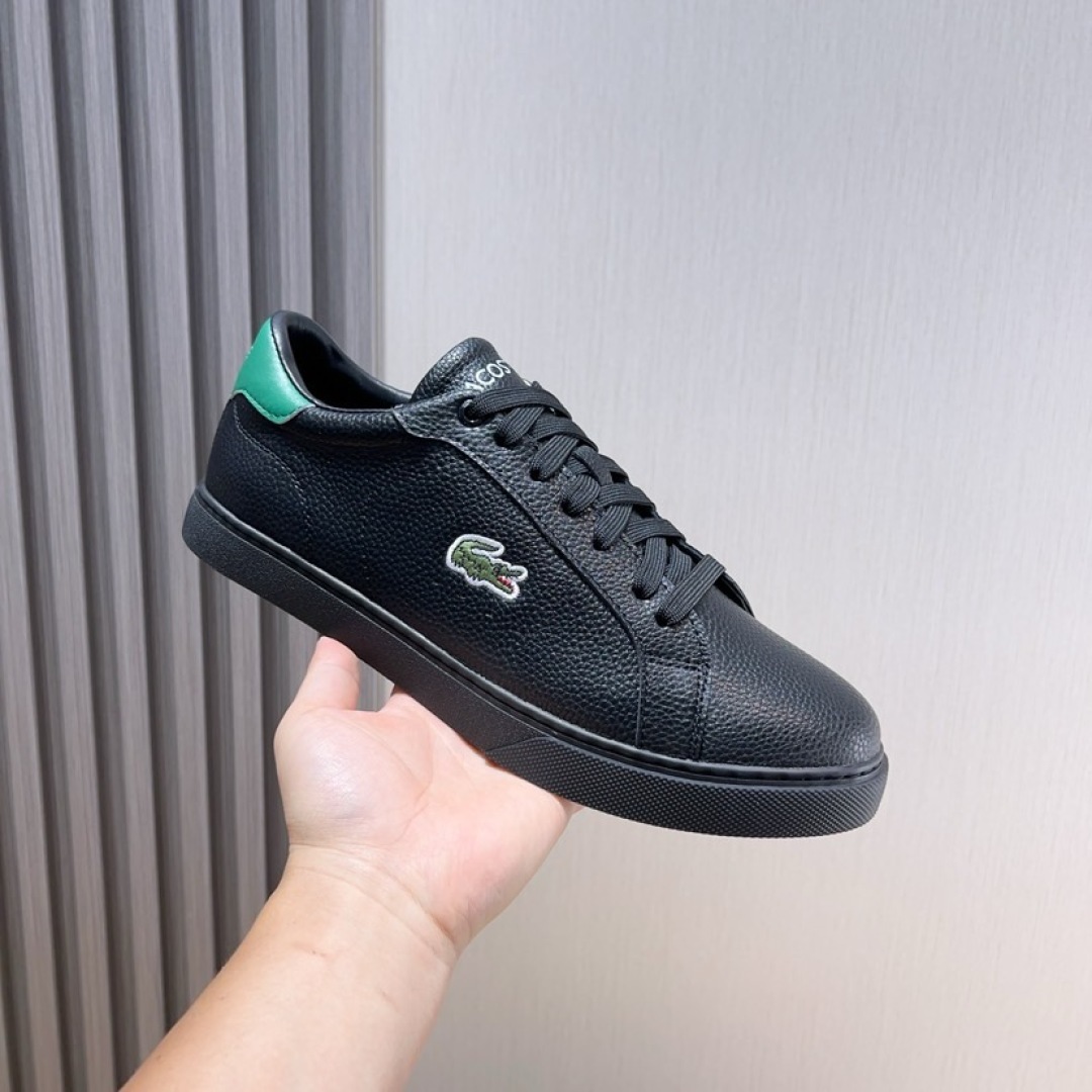 Lacoste Classic Leather Sneakers Black/Green
