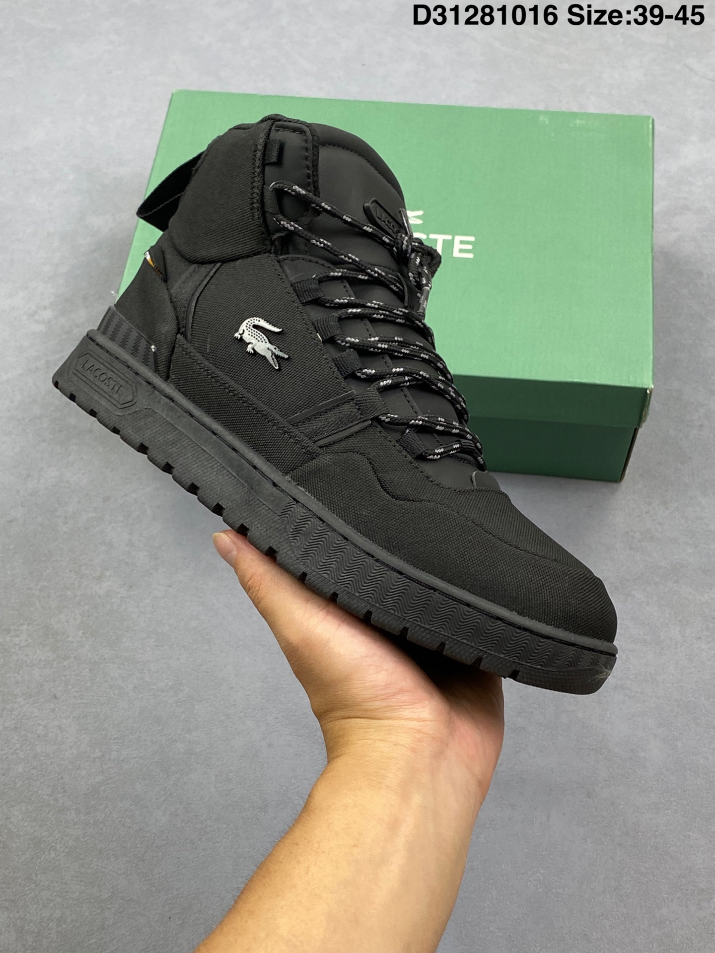 Lacoste High-Top Hiking Boots Multi-Color