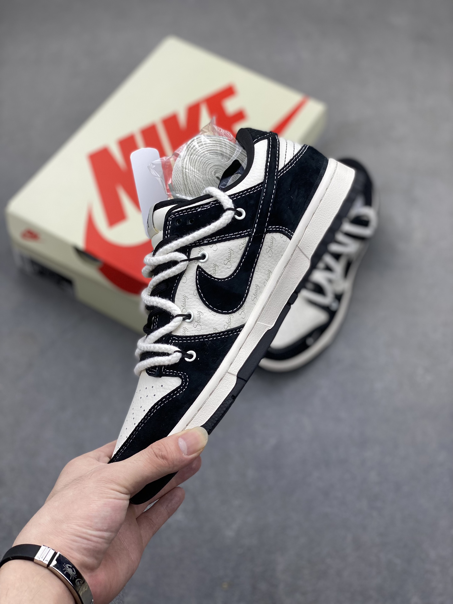 Nike Stussy Dunk Low Black