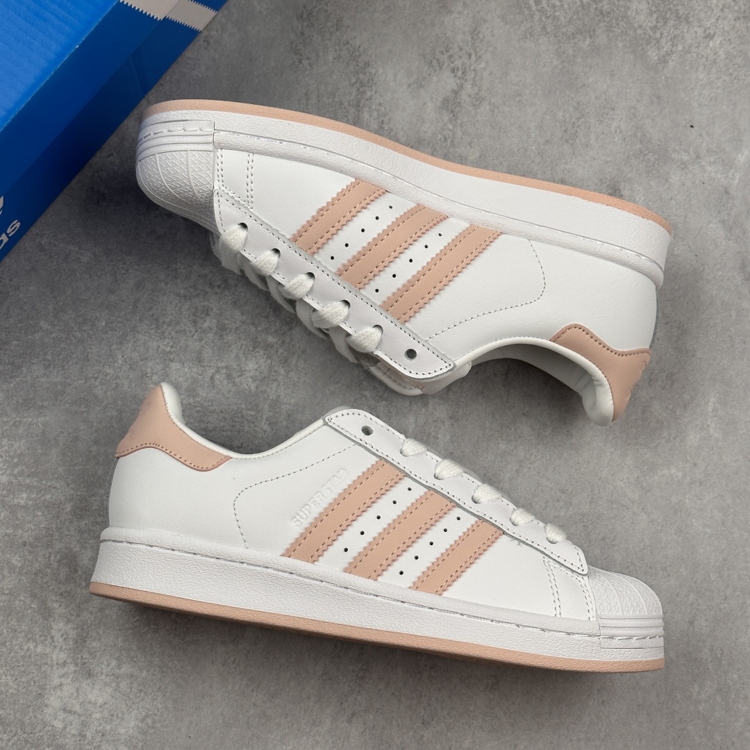 Adidas Superstar White Pink