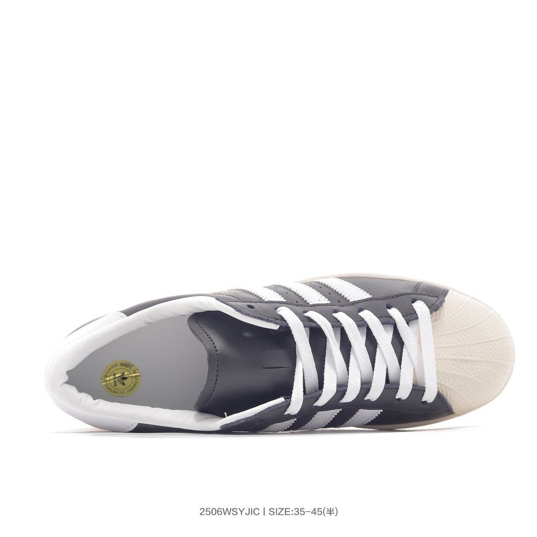 Adidas Superstar Shell Toe Black White