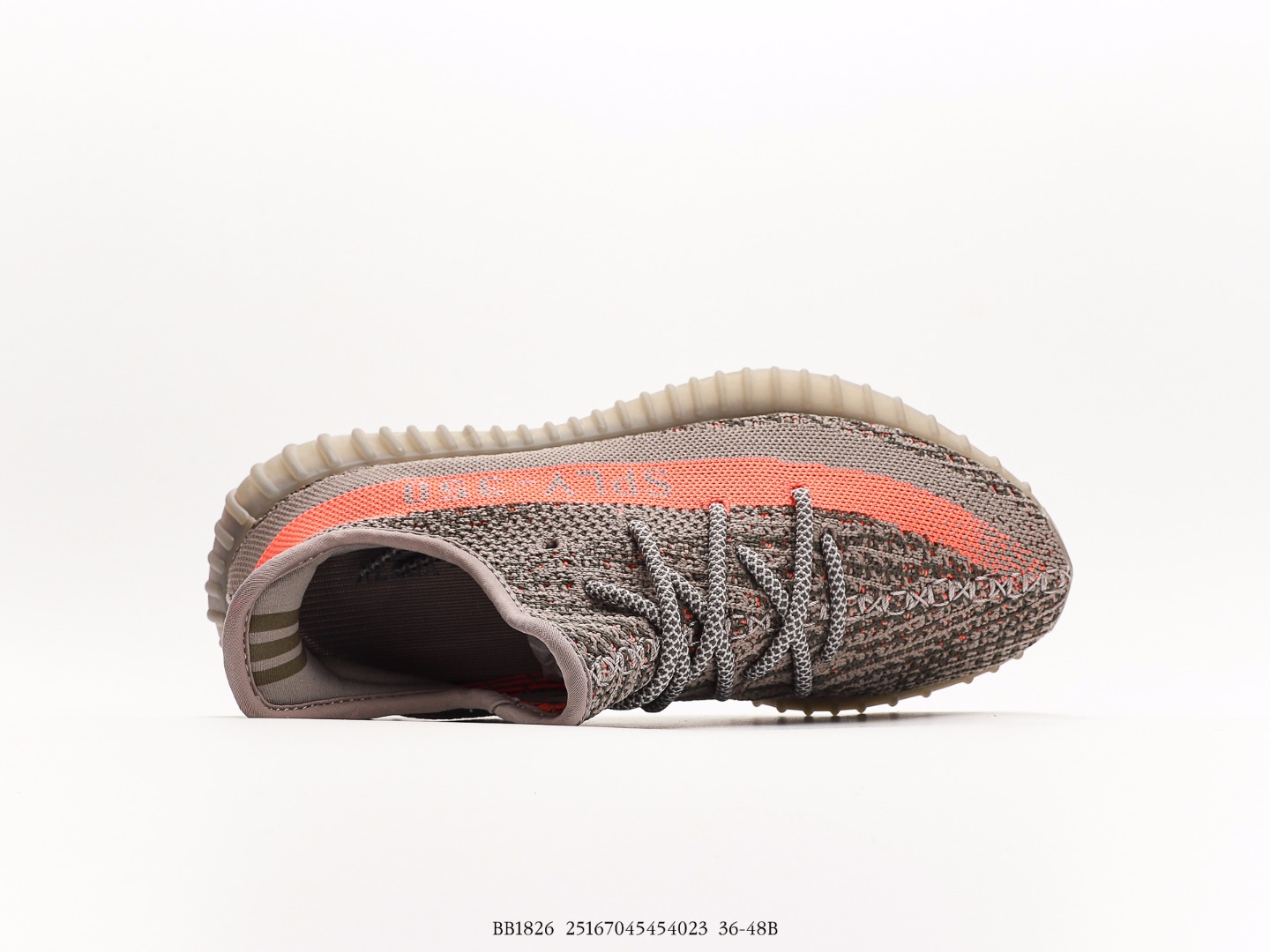 Adidas Yeezy Boost 350 V2 Beluga Gray/Orange Sneakers