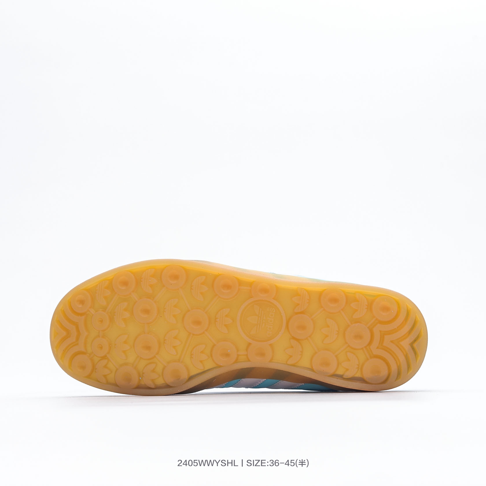 Adidas Gazelle Indoor Low Sneakers Aqua Blue/Orange