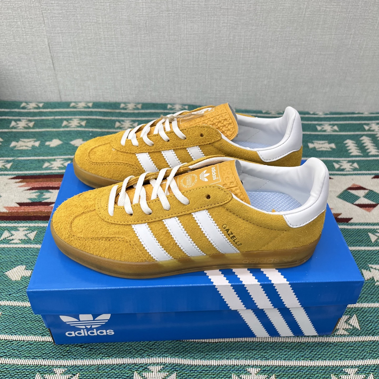 Adidas Gazelle Indoor Suede Sneakers Yellow
