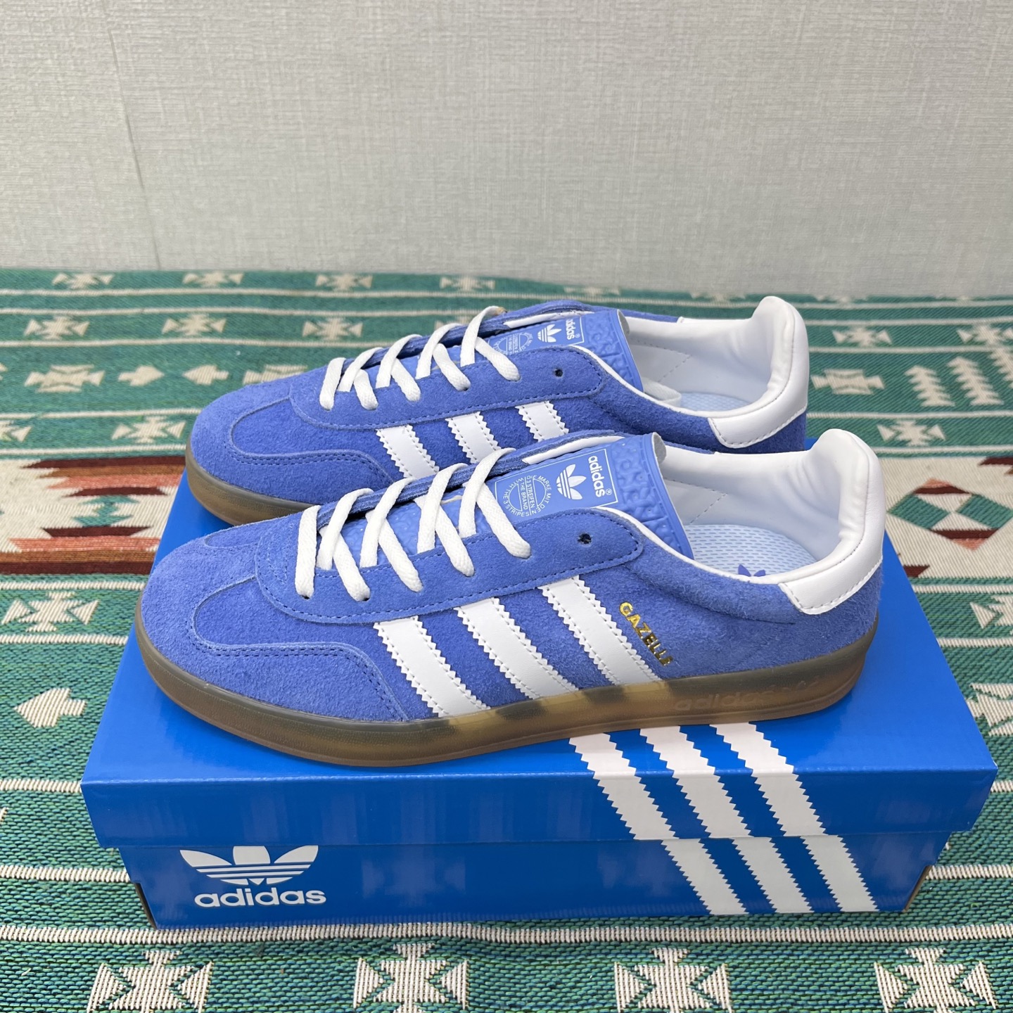 Adidas Gazelle Indoor Suede Sneakers Blue