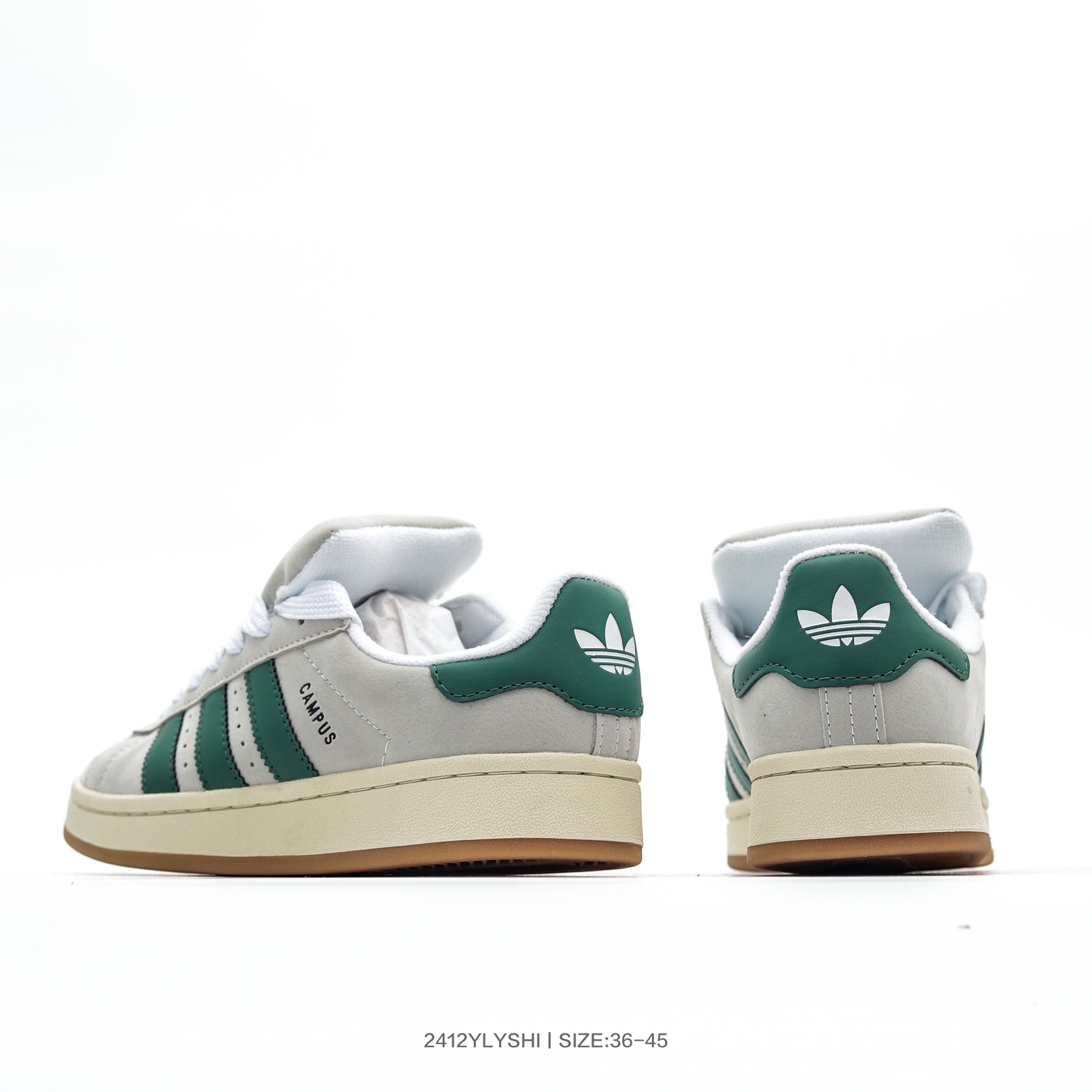 Adidas Originals Campus 00s Low Sneakers Grey/Green