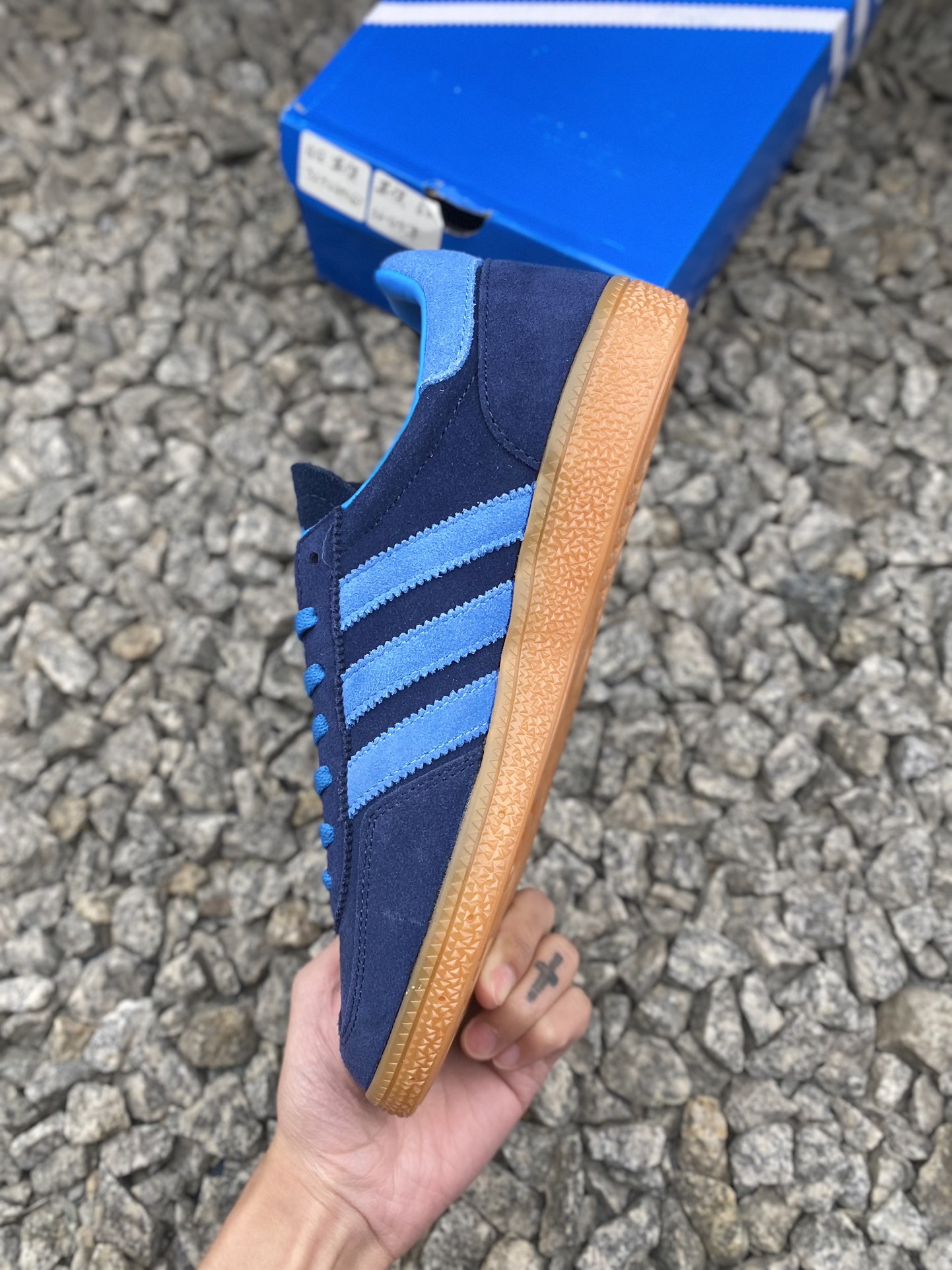 Adidas Handball Spezial Suede Shoes Navy Blue