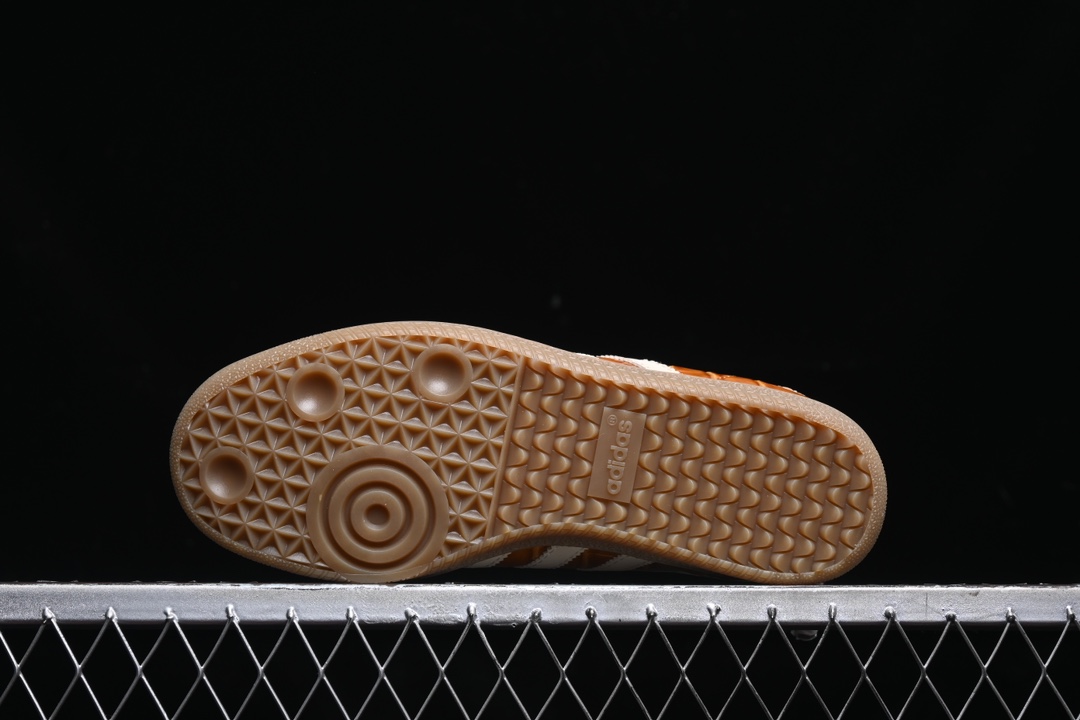 Adidas Originals Samba Wales Bonner Croc-Embossed Sneakers Brown