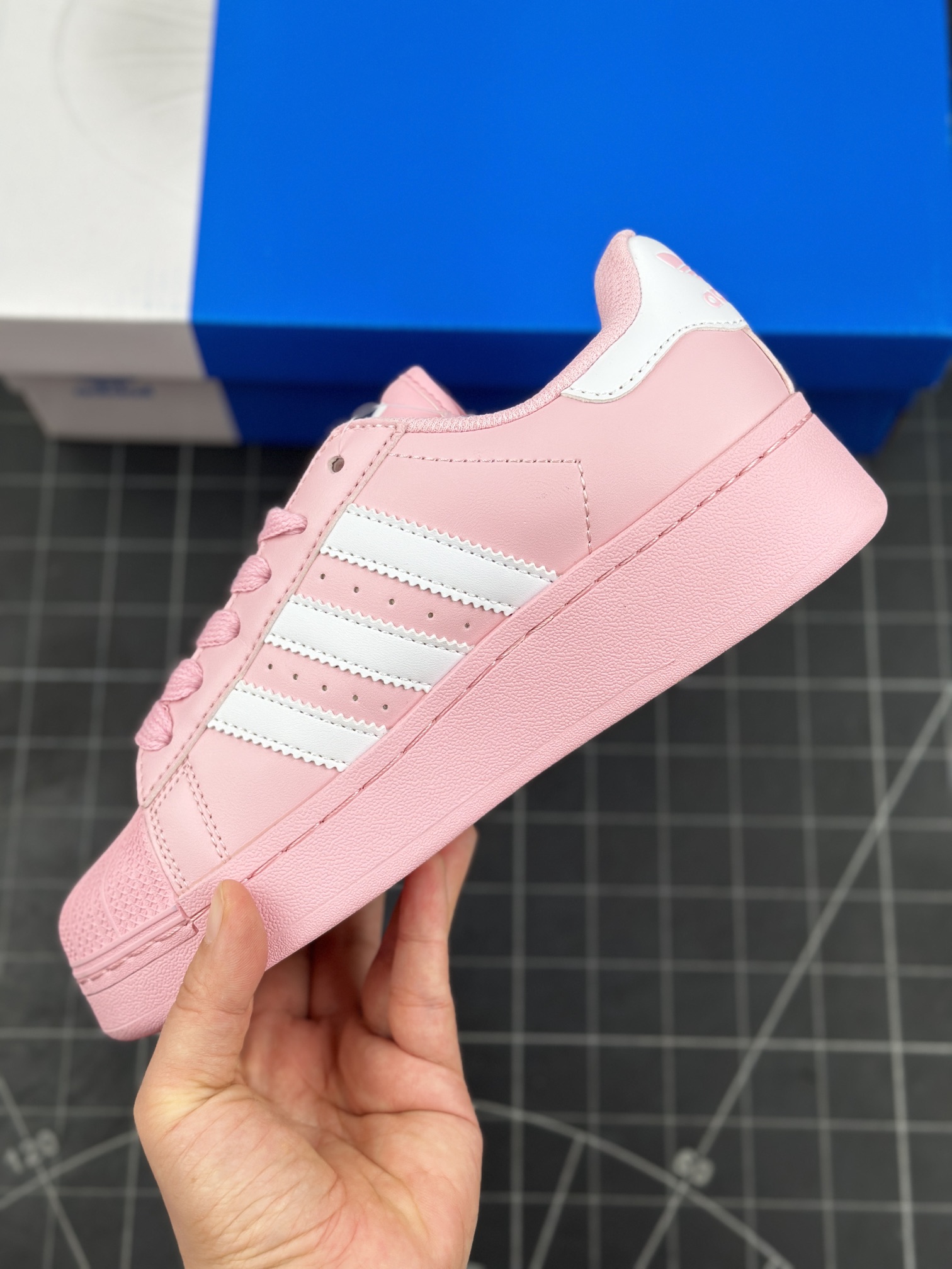 Adidas Originals Superstar XLG Platform Sneakers Pink