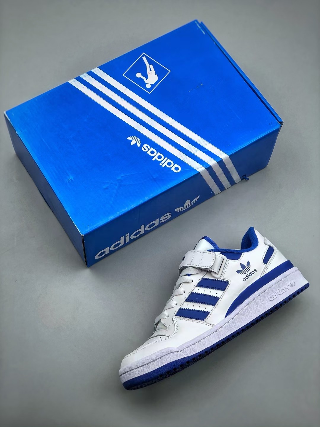 Adidas Originals Forum Low Sneakers White/Blue