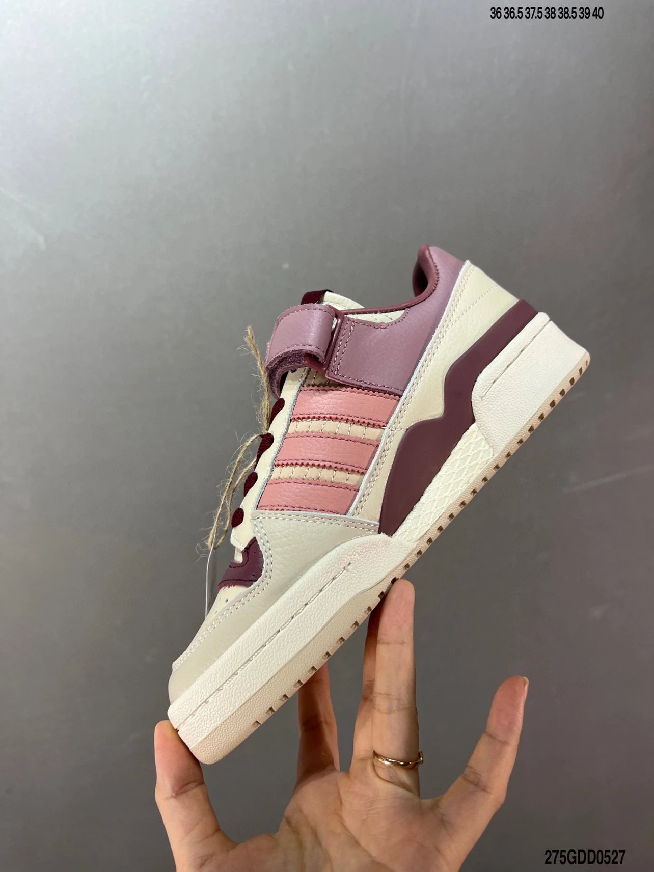 Adidas Originals Forum 84 Low Burgundy Pink