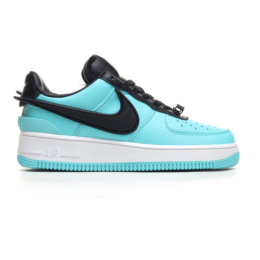 Nike x AMBUSH Air Force 1 Low Leather Sneakers Tiffany Blue