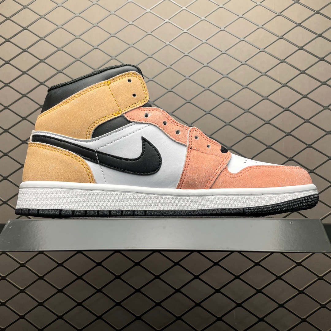 Jordan Air Jordan 1 Mid Suede Sneakers Multi-Color