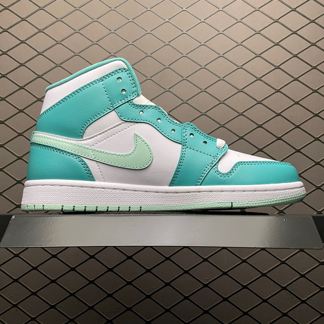 Jordan Air Jordan 1 Mid White Teal