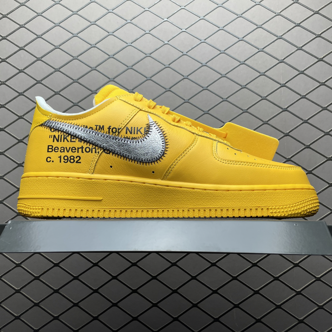 Nike x Off-White Air Force 1 Low Lemonade Yellow