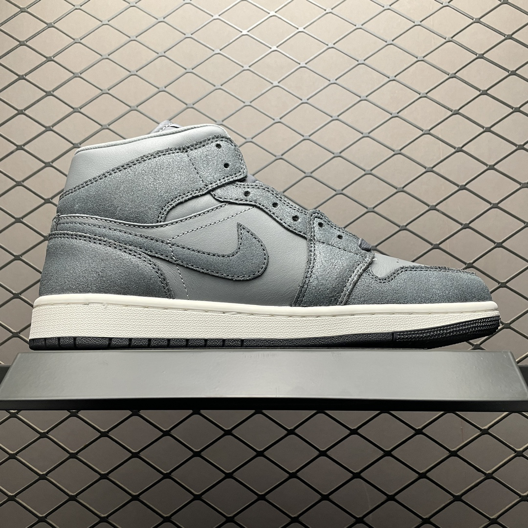 Jordan Air Jordan 1 Mid Suede Grey