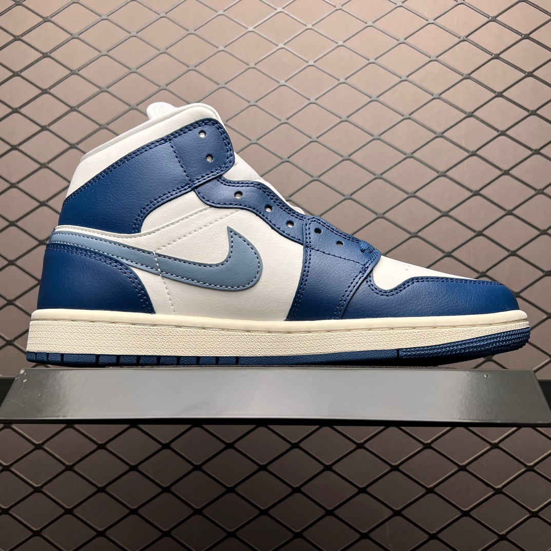 Jordan Air Jordan 1 Mid Blue White