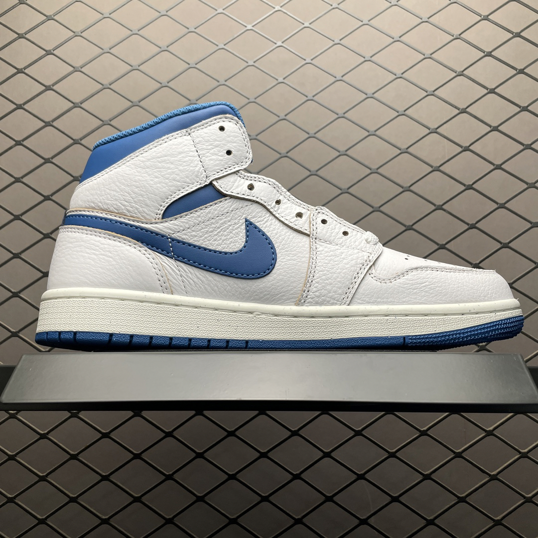 Jordan Air Jordan 1 Mid Blue/White