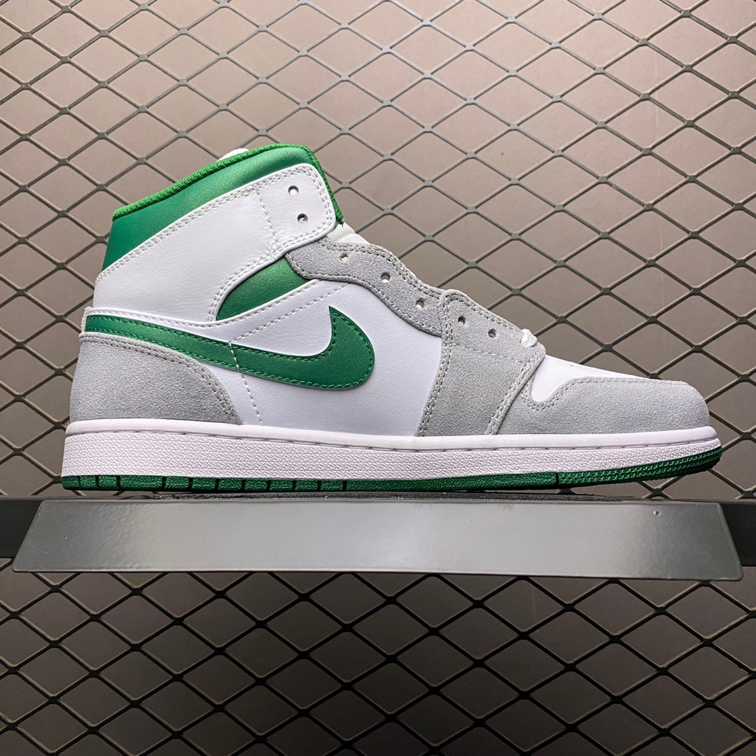 Jordan Air Jordan 1 Mid DC7294-103 Sneakers Green/White