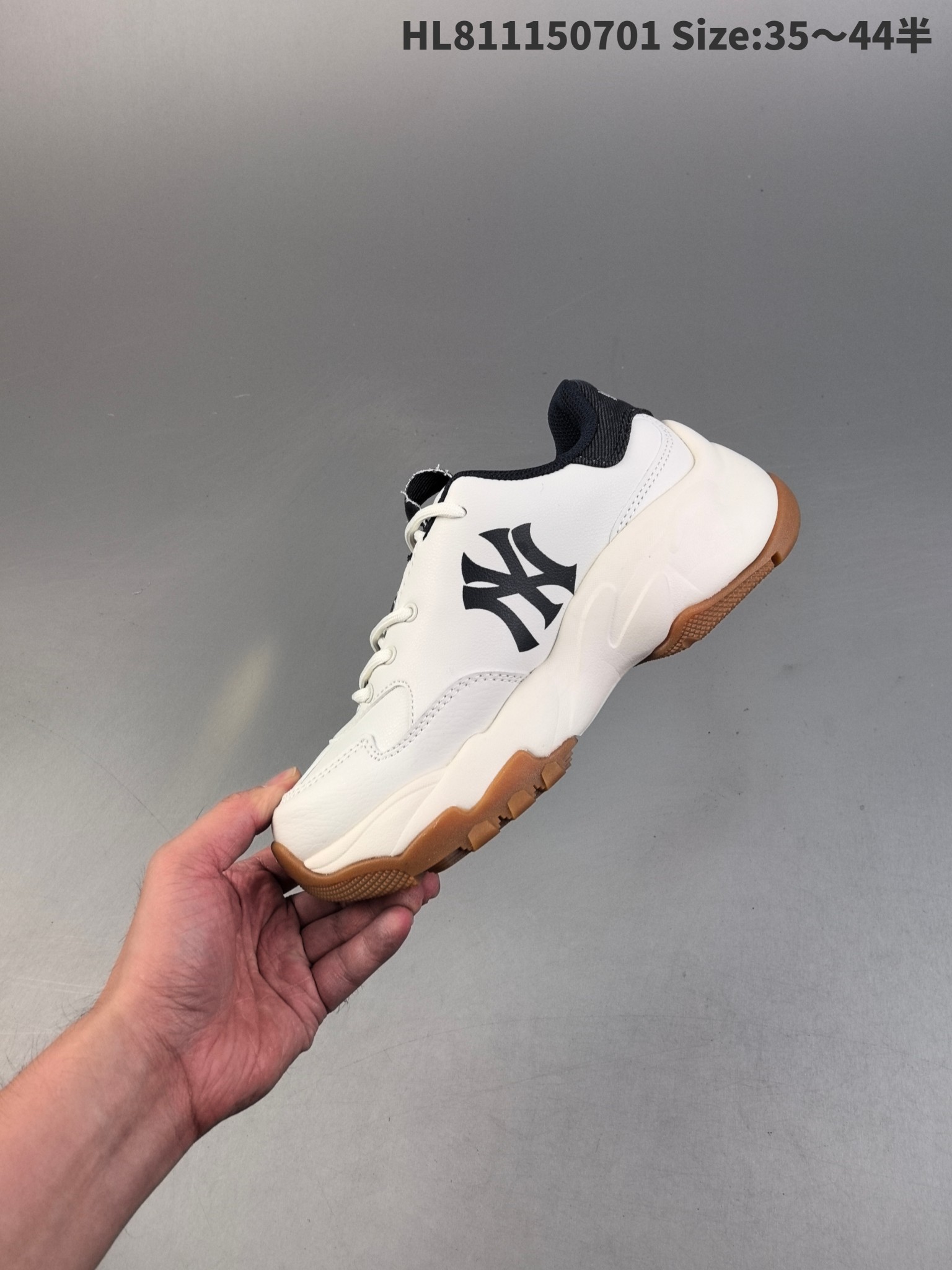 MLB Bigball Chunky Curve Sneakers White/Black