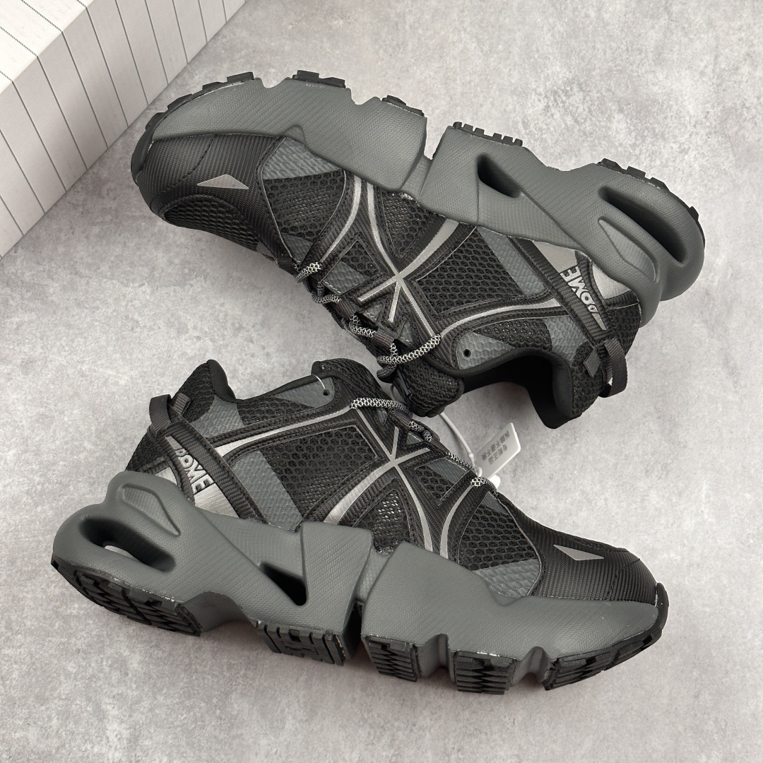 MLB Dome Runner Chunky Sneakers Black/Gray
