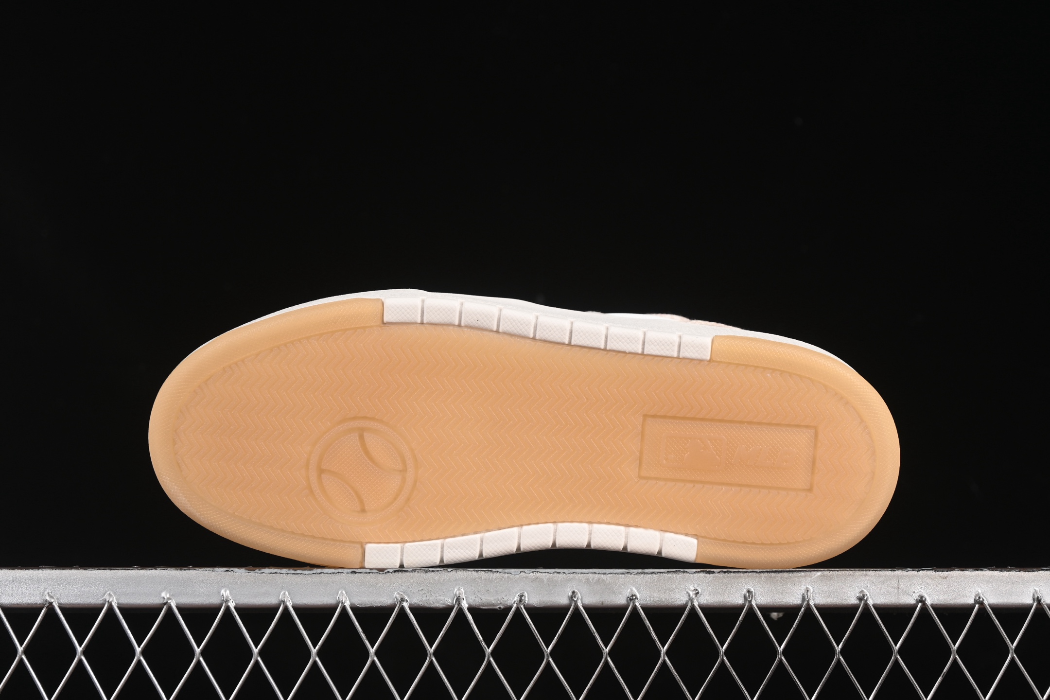 MLB NY Chunky Liner Denim Monogram Sneakers Beige